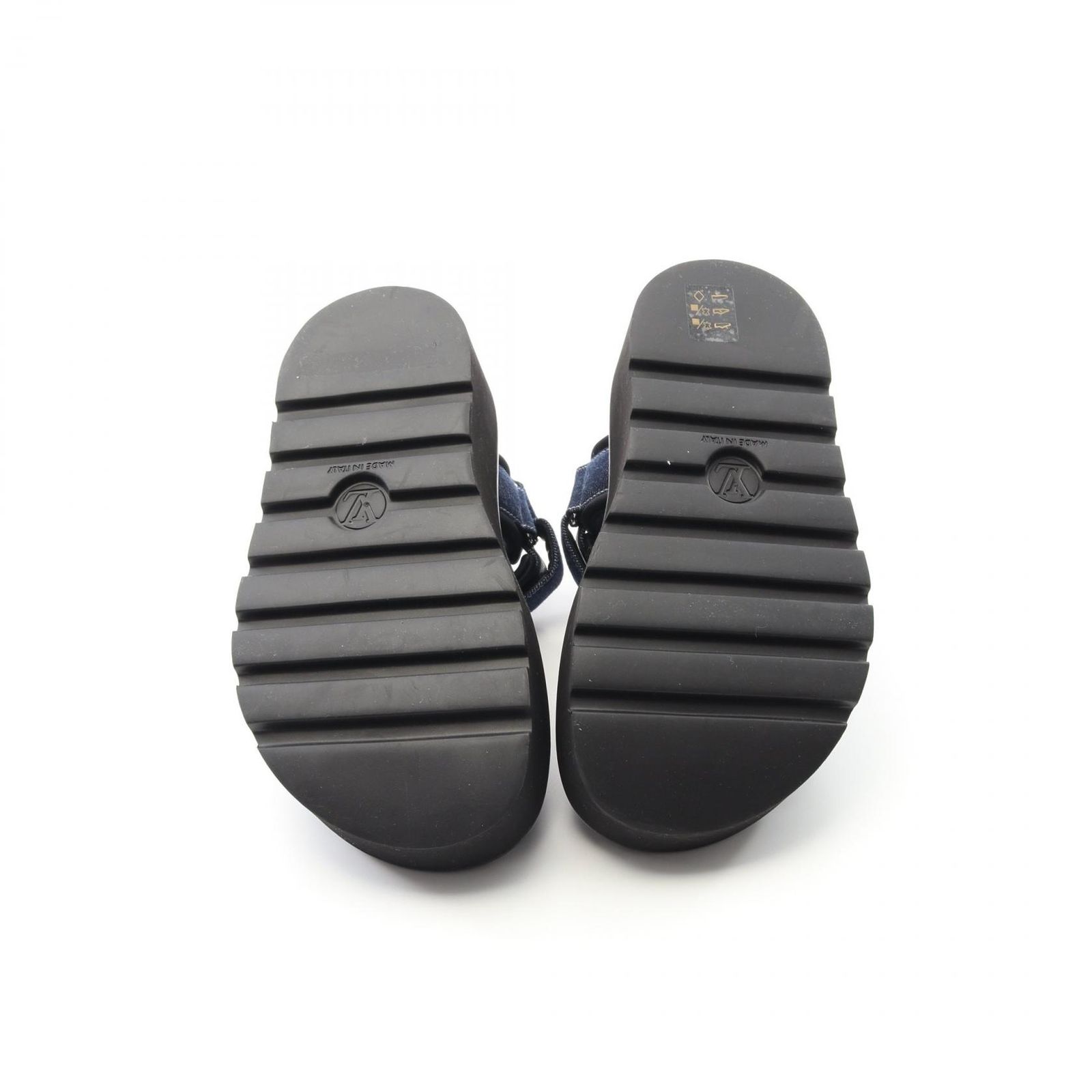 ルイ・ヴィトン LOUIS VUITTON サンダル プールピローライン デニム