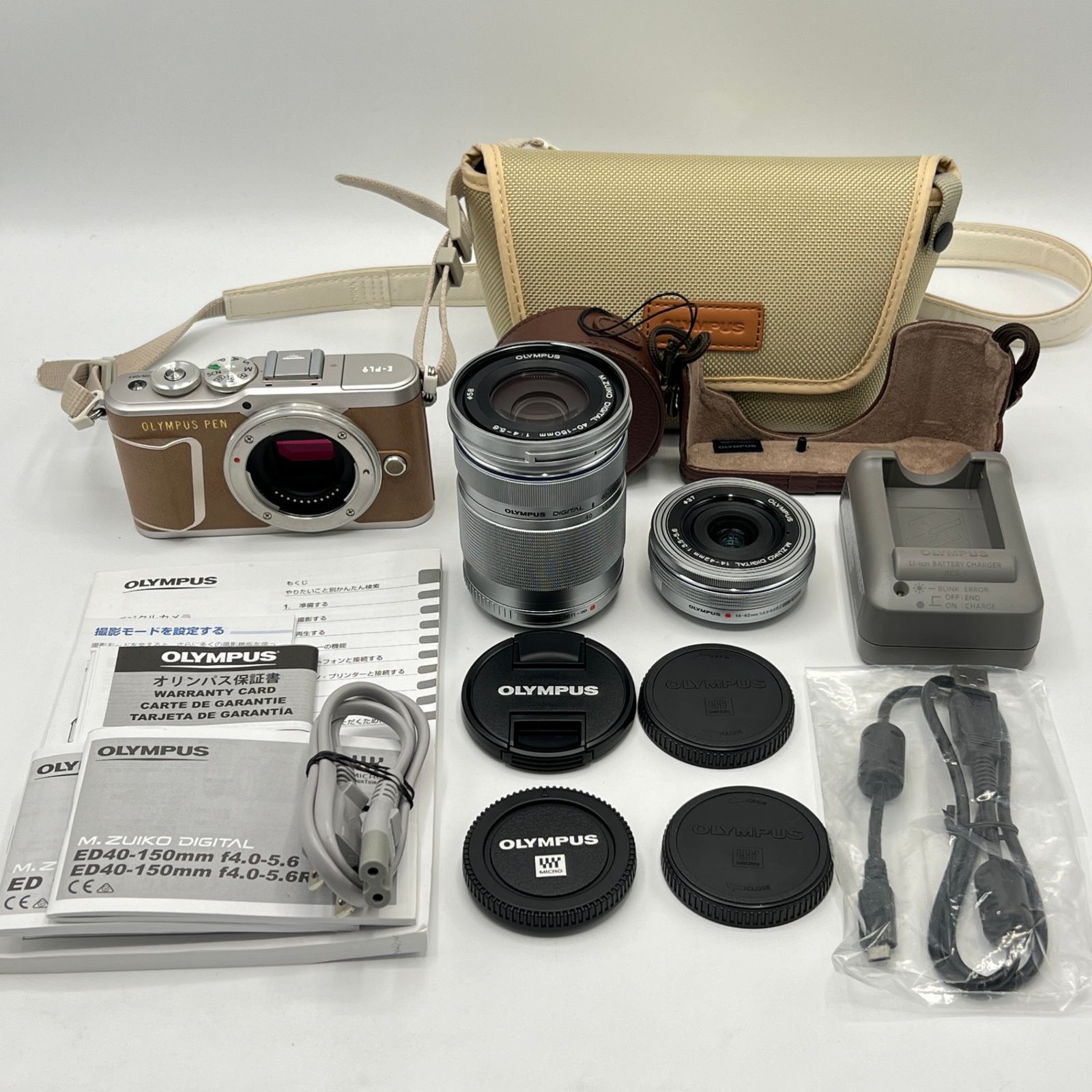 OLYMPUS OM-D E-M10 Mark III 本体 レンズ2個 箱あり オリンパス omd