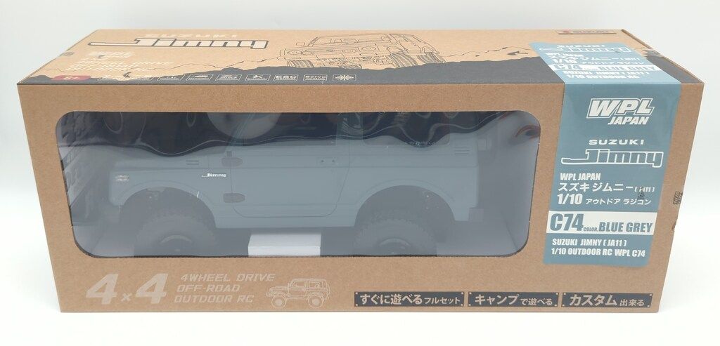 WPL JAPAN/RAYWOOD 1/10アウトドアラジコン スズキ ジムニー