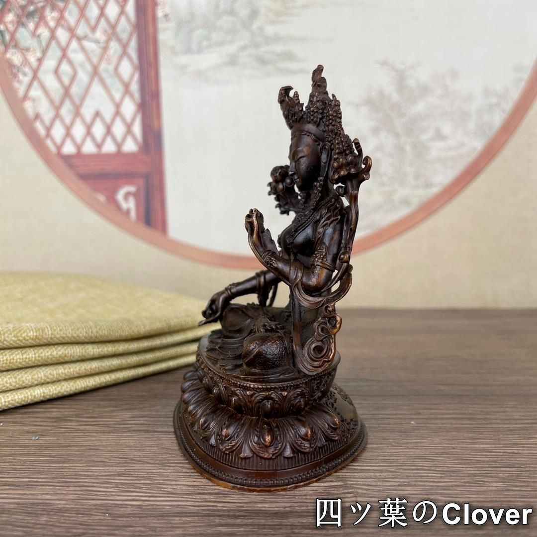 地蔵 菩薩 観音 銅製 仏像 彫刻 置物 開運 風水