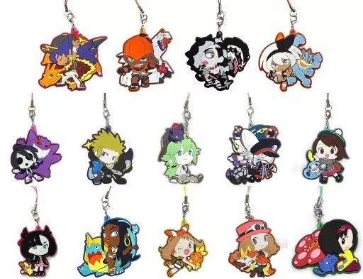 雑貨 全14種セット ポケットモンスター ポケモントレーナーズ ラバーストラップコレクション Vol.2