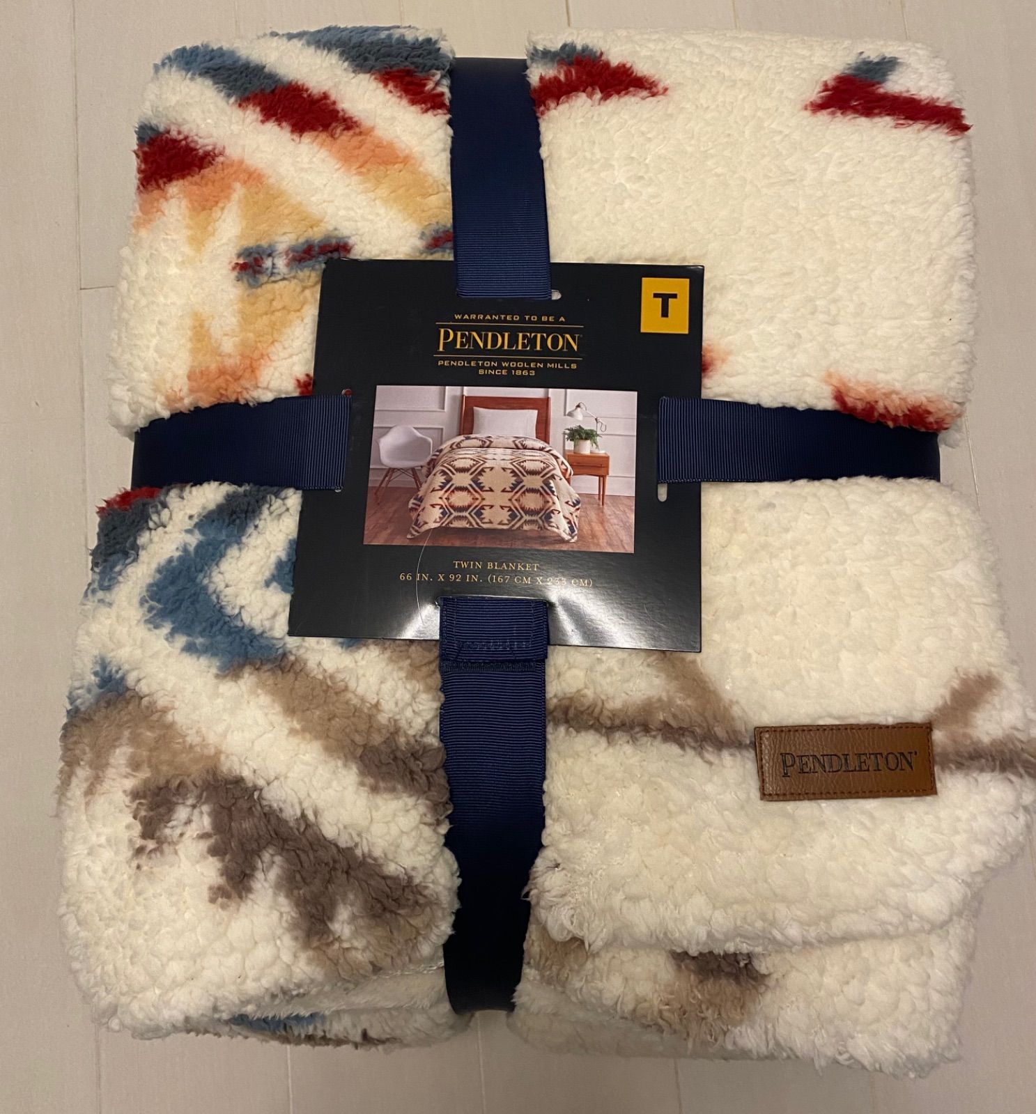 ペンドルトンのシェルパブランケット　ツインサイズ２枚セット PENDLETON ペンドルトン ブランケット ツイン2枚