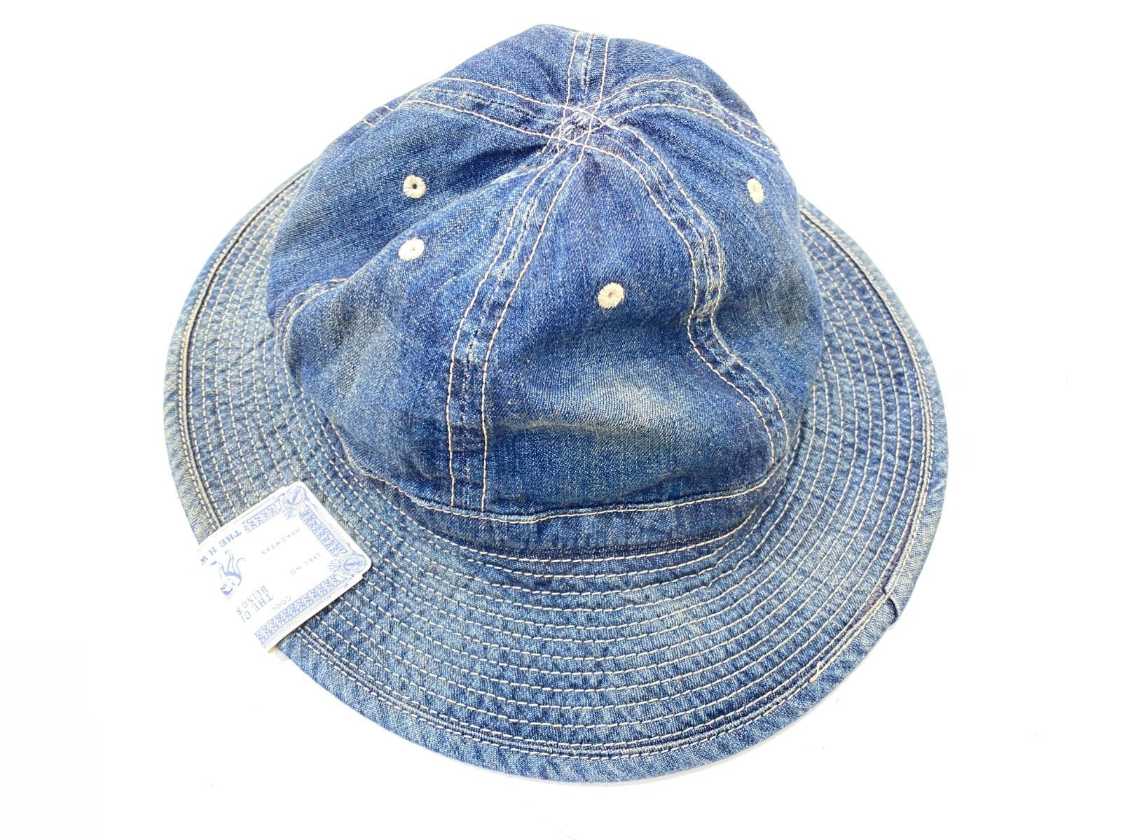 七重浜791-1-070521nh THE H.W.DOG-CO DENIM FATIGUE HAT ザエイチダブリュードッグアンドコー デニム ハットIndigo D-00941 併売 メンズ