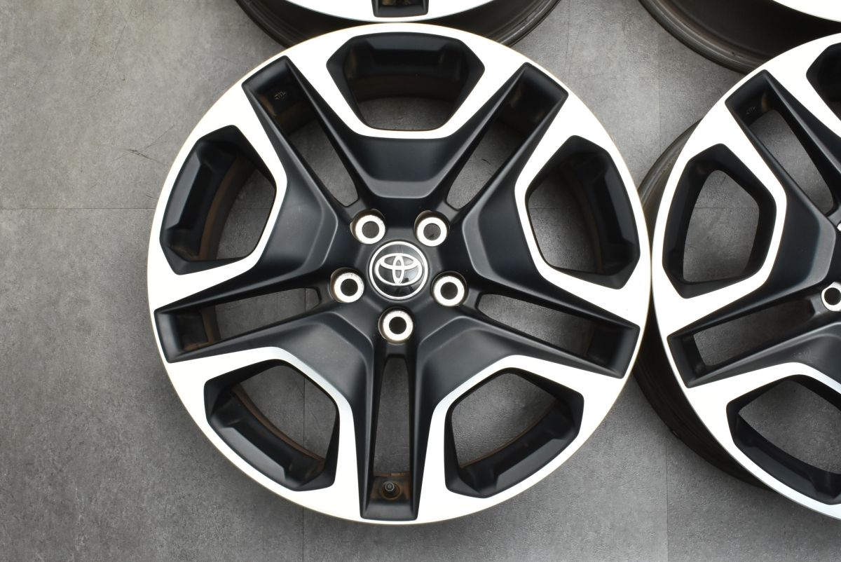 程度良好】トヨタ RAV4 アドベンチャー 純正 19in 7.5J +40 PCD114.3 4 