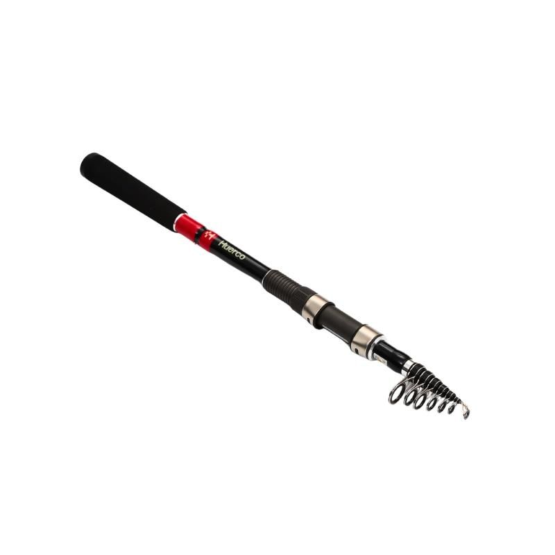 Huerco フィッシングロッド VR240-30 | スピニングモデル 8pcs 振出