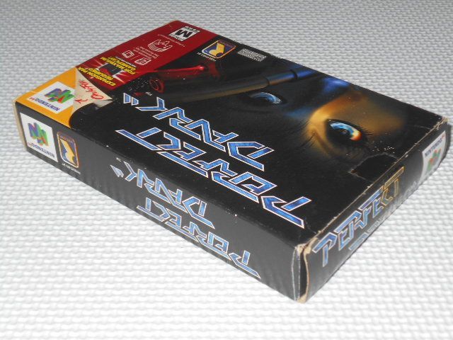 NINTENDO 64 - N64★PERFECT DARK 海外版 北米版 端子清掃済 N64☆PERFECT DARK 海外版 北米版 端子清掃済☆箱付・説明書付