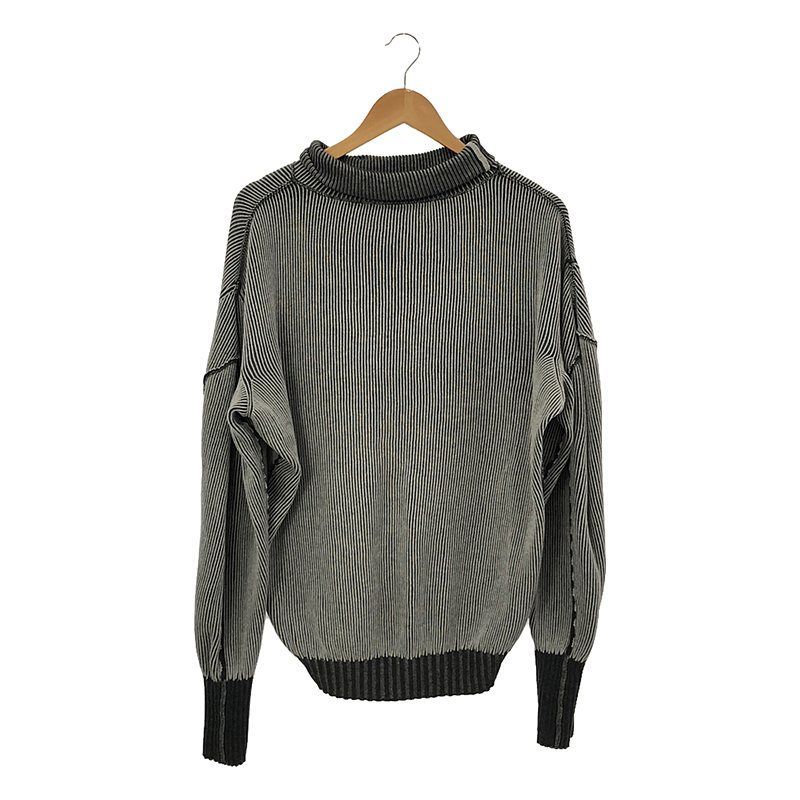 AKIKOAOKI / アキコアオキ | Dual face knit リバーシブル デュアル  