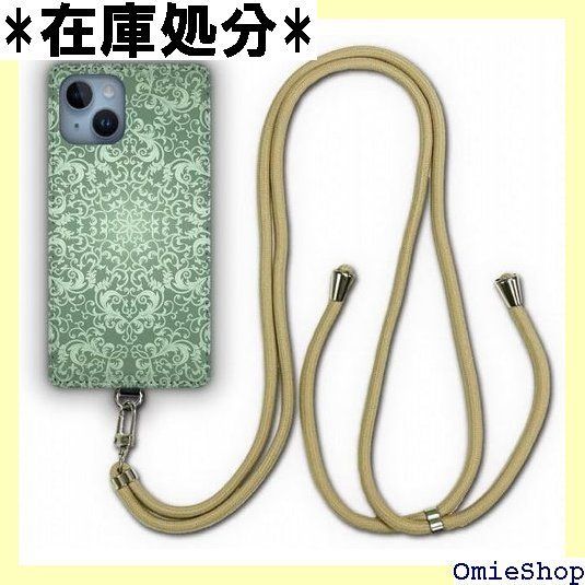 LOEWE ベージュ iPhone14ProMaxストラップ付きスマホケース ロエベ