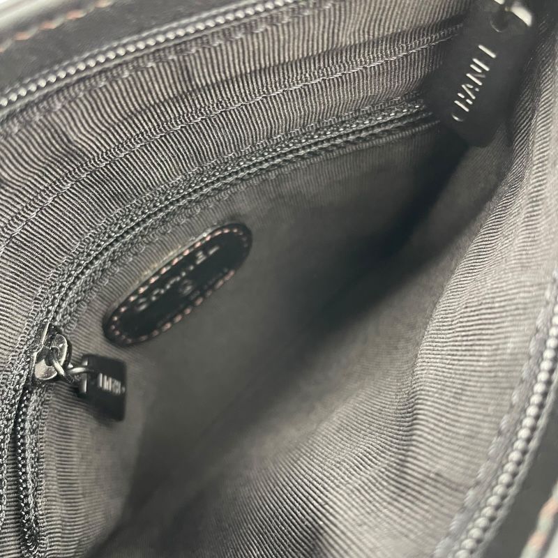 CHANEL / マトラッセ ベルトバッグ  ラムスキン ブラック ターンロック シャネル CHANEL ターンロック ラムスキン ショルダーバッグ