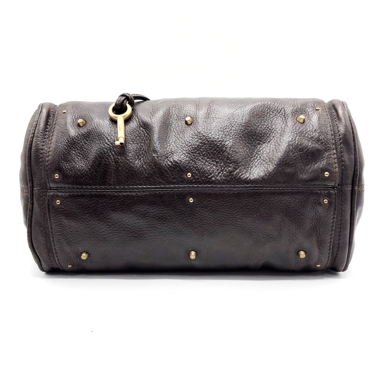 Chloe クロエ　パディントン　南京錠　ハンドバッグ　ベージュ　カデナ　美品 Chloe クロエ パディントン ハンドバッグ ブラウン カデナ付き｜Yahoo