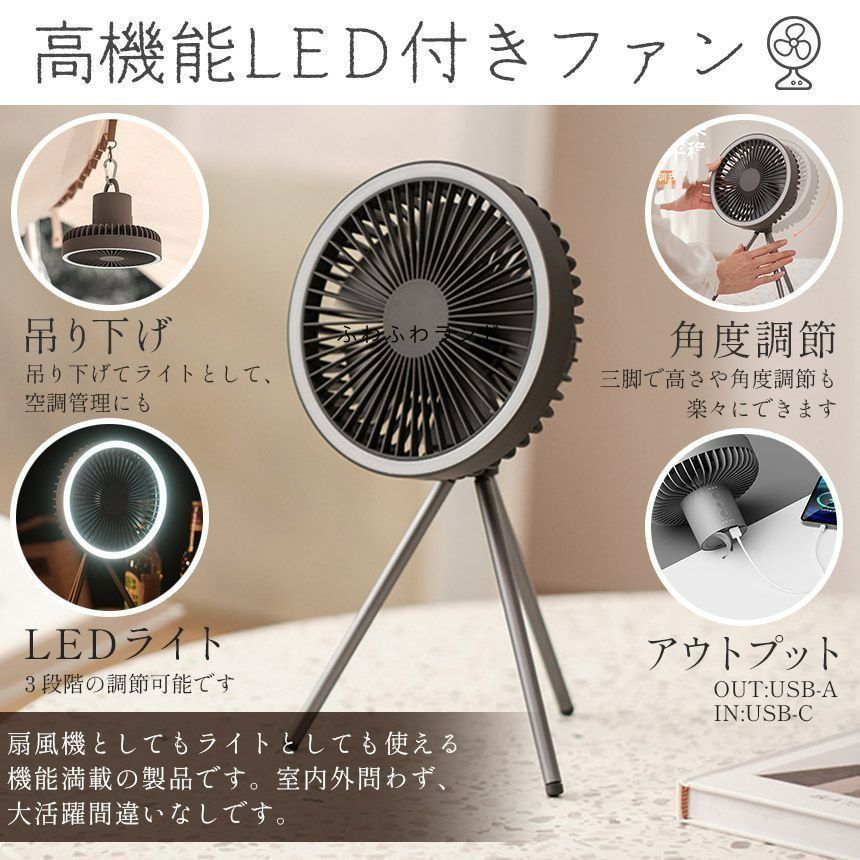 新品未開封】 レコルト コードレス サーキュレーション扇風機 RFN-1(W