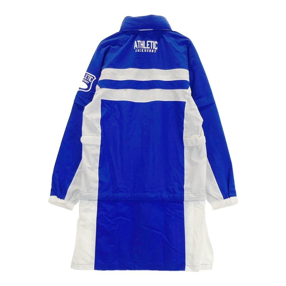 a*1様 ★新品未使用★JackBunny! 防寒ワンピースサイズ1 サイズ：1 JACK BUNNY ジャックバニー 多機能 レインワンピース ブルー
