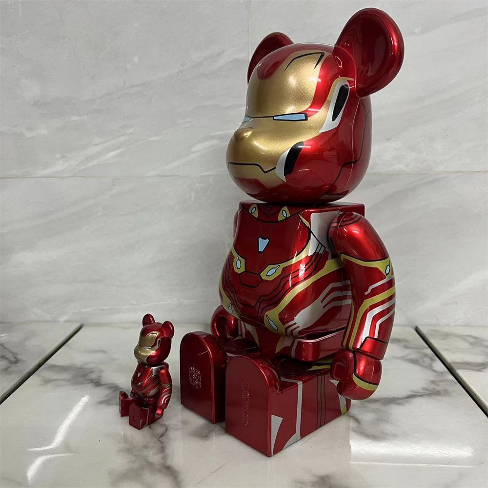 新品未使用 2体セット ベアブリック BE@RBRICK IRON MAN 400％＆100％ マーベル アイアンマン - メルカリ