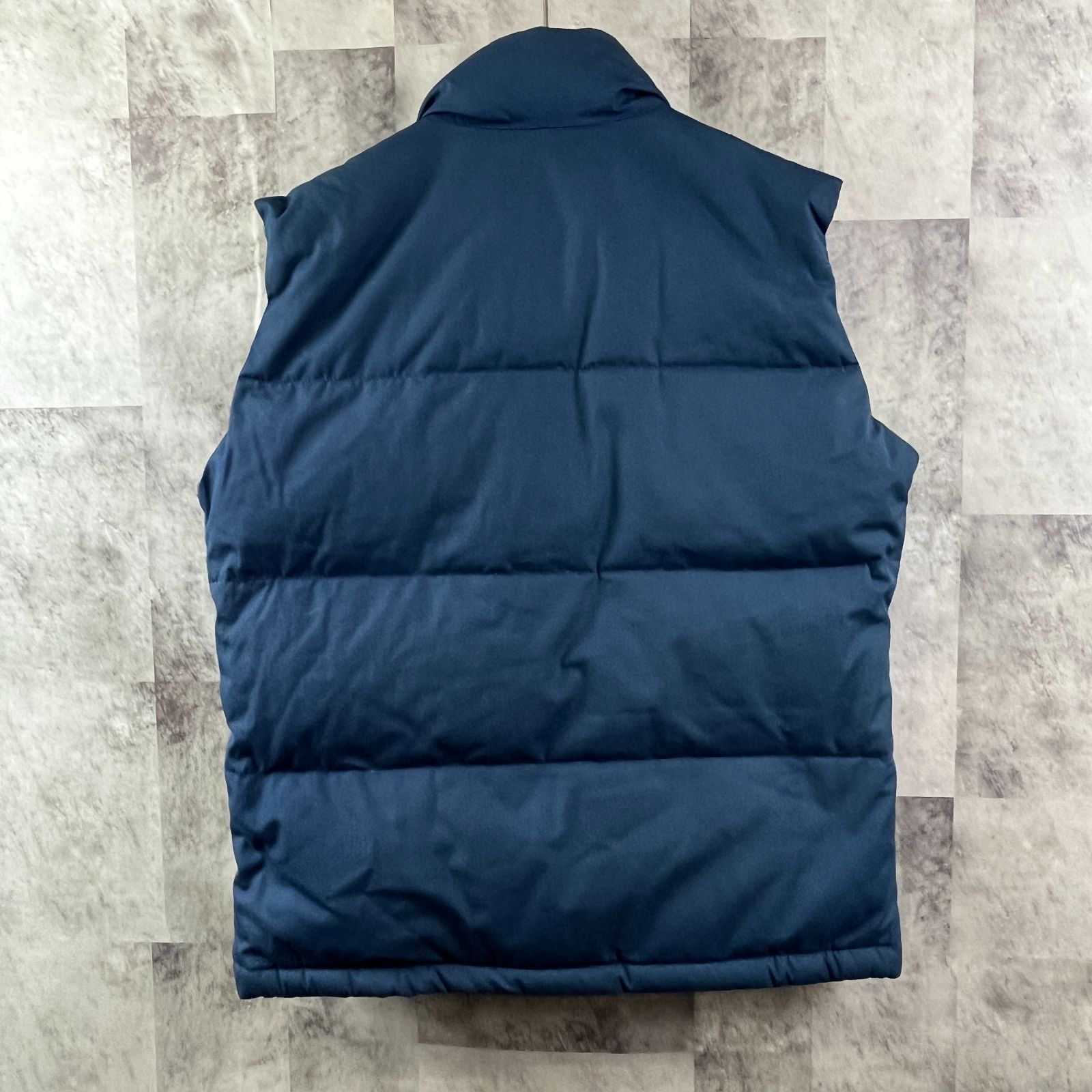 70s〜80s North Face 茶タグ ダウンベストブルー 70〜80's ノースフェイス 茶タグ 60/40 ダウンベスト｜VINTAGE