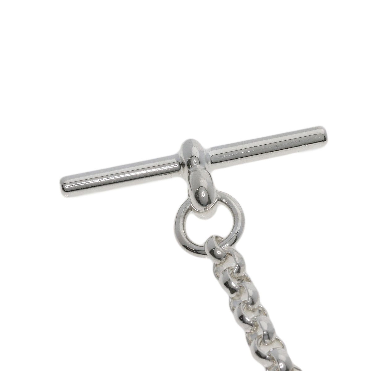 HERMES エルメス シェーヌダンクル パンク LG ネックレス SV