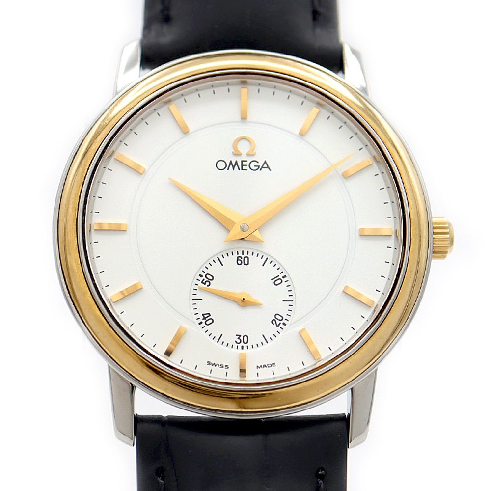 鑑定済] OMEGA DeVille デビル SS YGP イエローゴールド