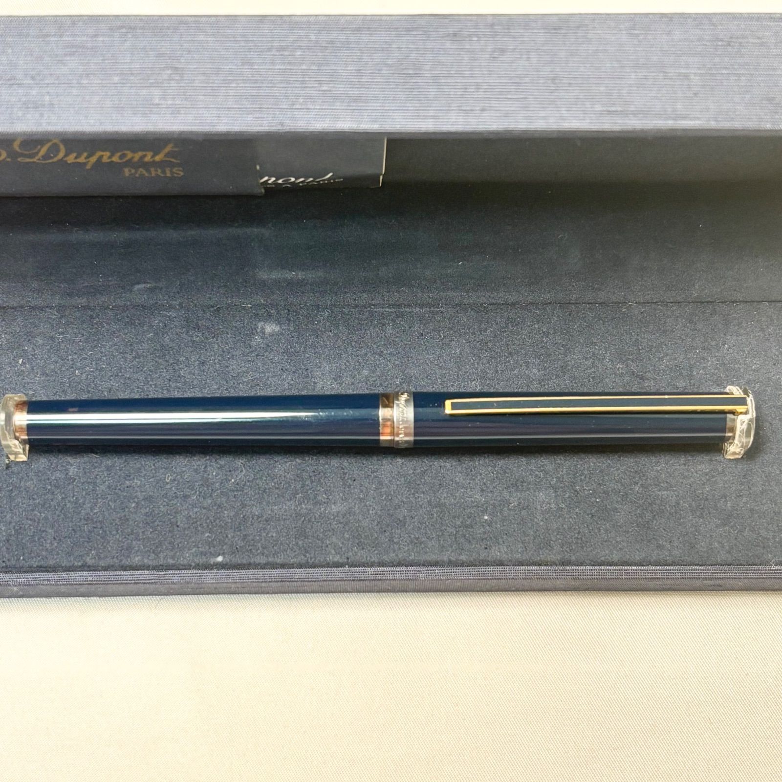 送料無料】S.T.Dupont/エステーデュポン/万年筆/都彭/ネイビー