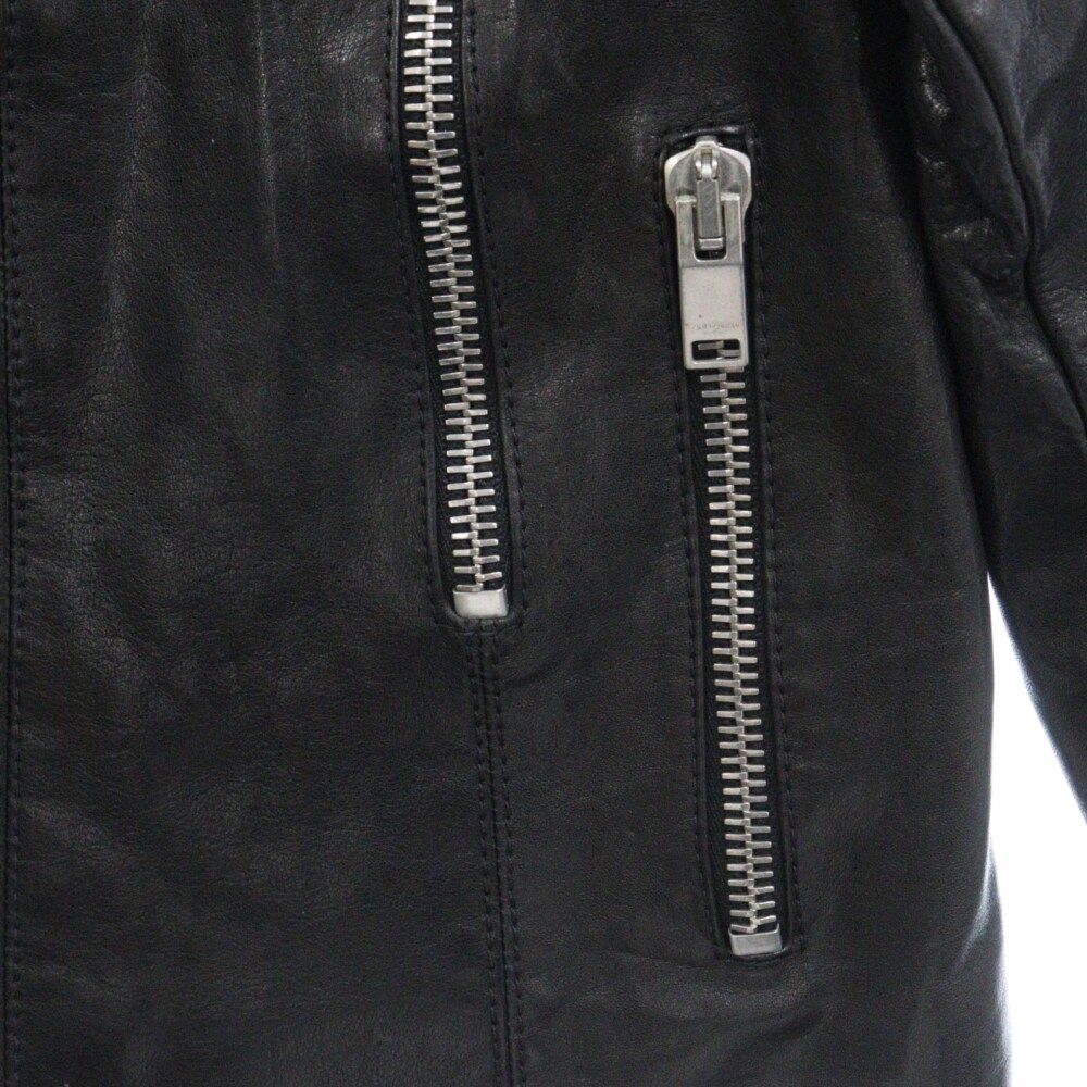 SAINT LAURENT PARIS (サンローランパリ) 13AW Zip Design Leather Jacket ジップデザインライダースジャケット 334572 Y5CZ2 ブラック