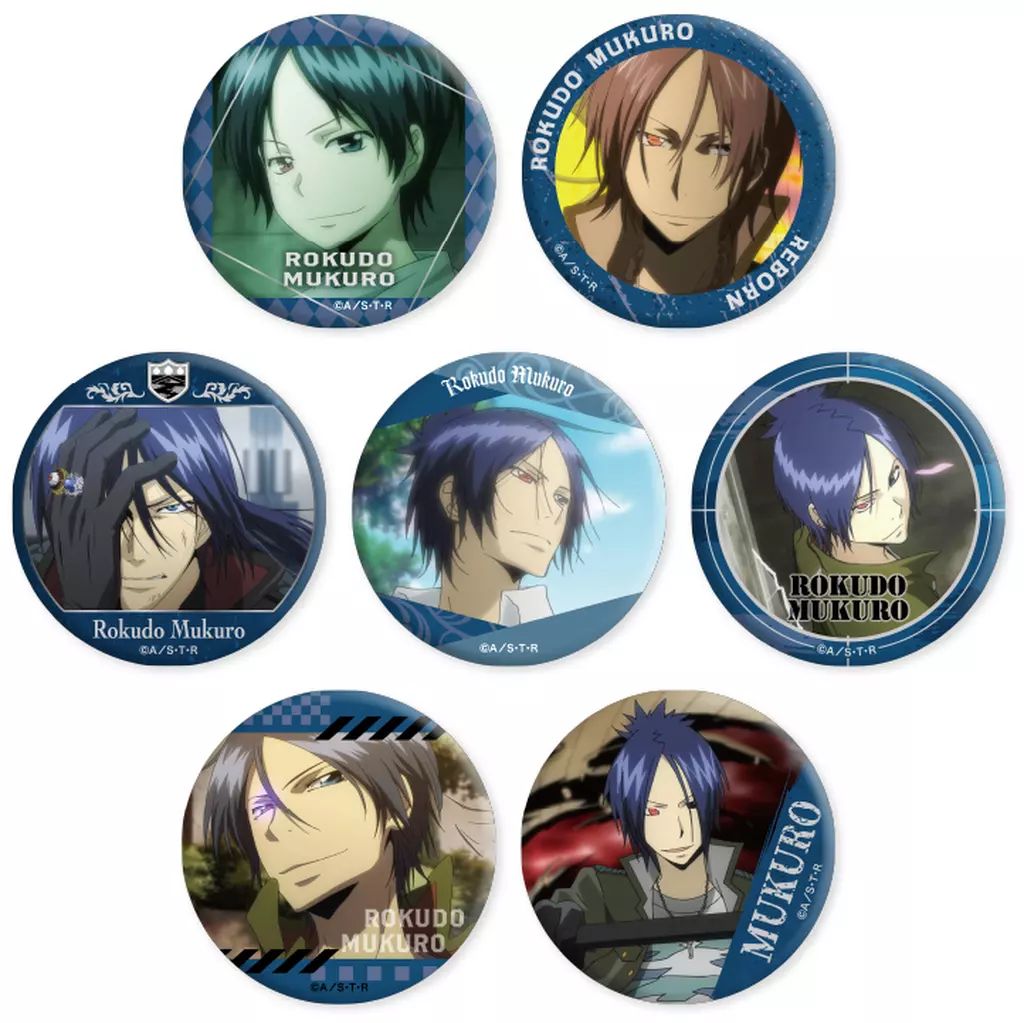 新品】バッジ・ビンズ 【BOX】家庭教師ヒットマンREBORN! だけ缶 六道