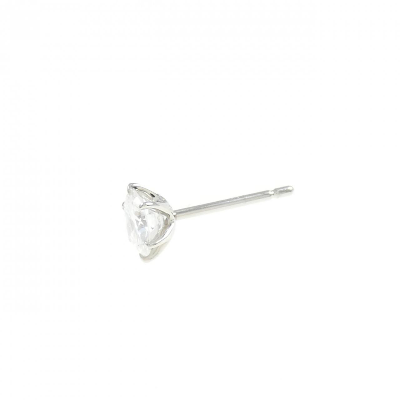 PT900 ダイヤモンド ピアス 0.385CT E VVS2 Good 片耳 - メルカリ