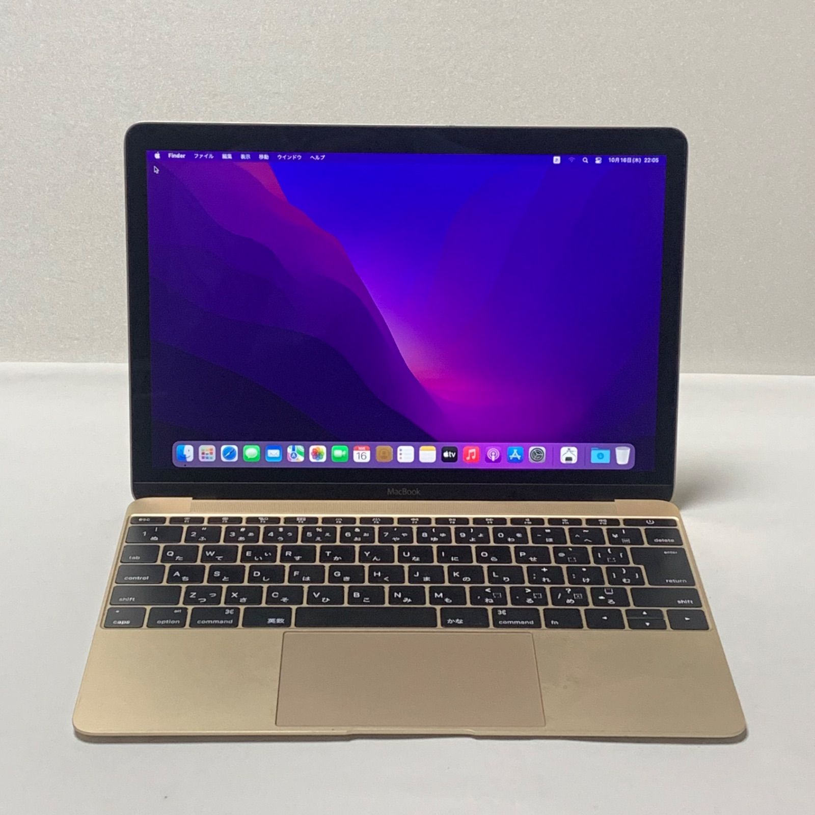 MacBook m7 SSD512GB メモリ8GB ゴールド 12.0インチ パソコン PC