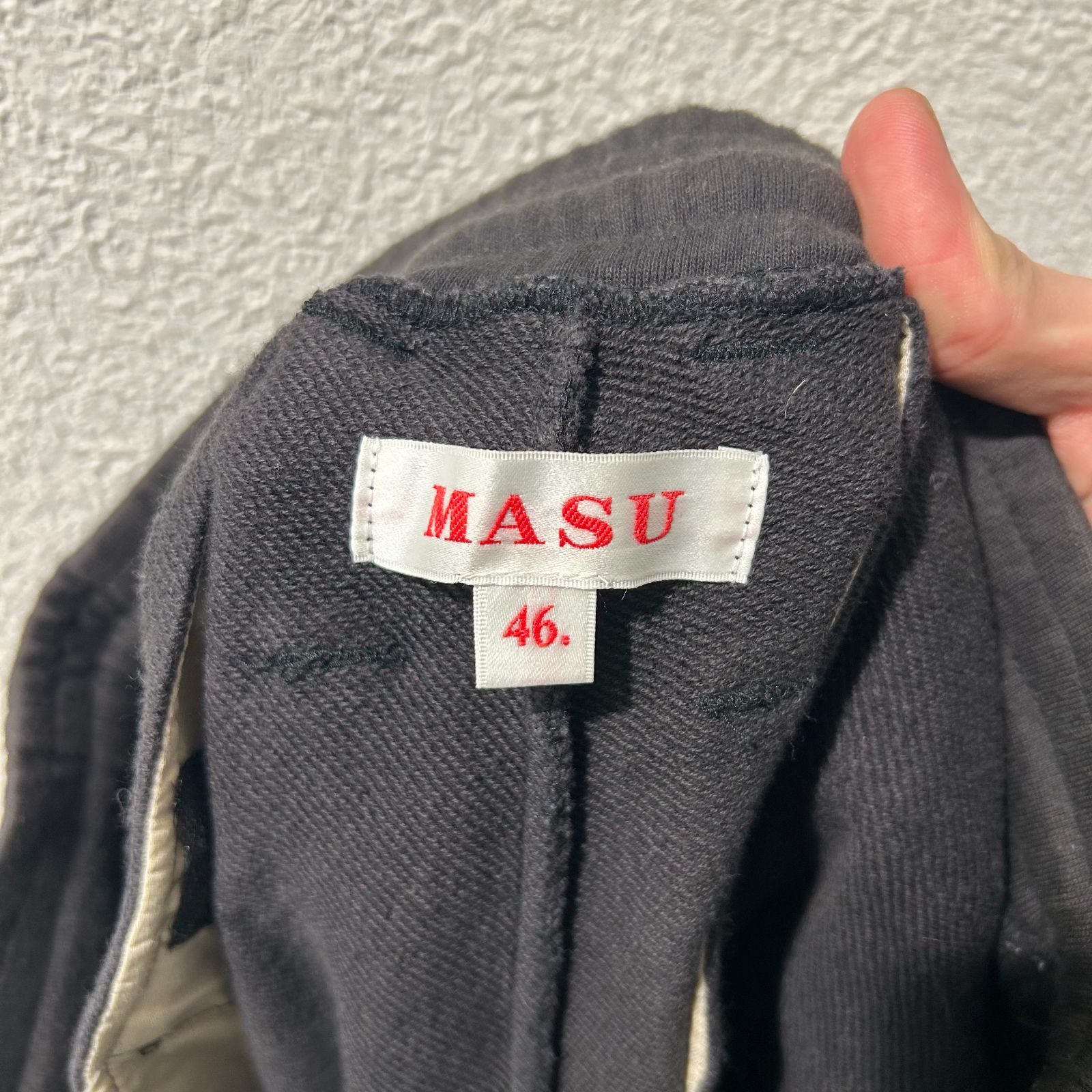 MASU エムエーエスユ― MFFW-PT0923 23AW BAGGY SWEAT PANTS バギー 