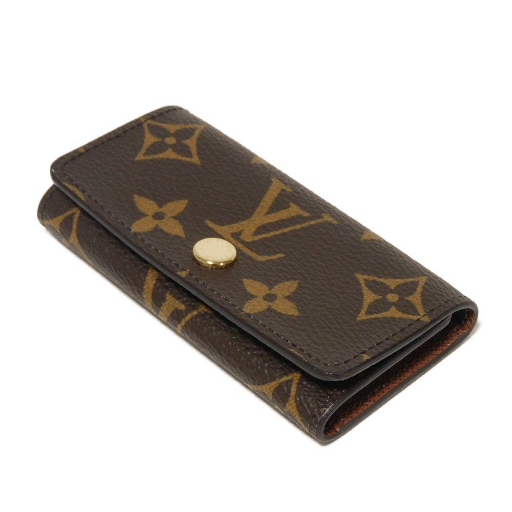 LOUIS VUITTON ルイ・ヴィトン ミュルティクレ 4 美品 新型 LVロゴ