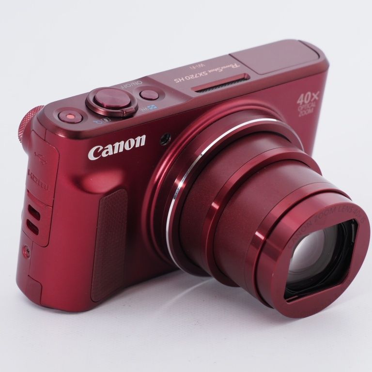 Canon SX720 HS 赤 40倍光学ズーム Digital Camera Canon PowerShot SX720 HS Red 20.3MP 40x Wi-Fi CMOS