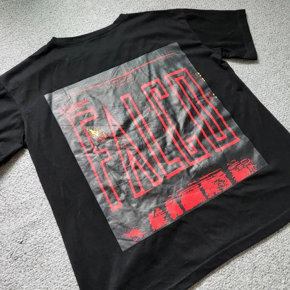 FALCO アルバムカバージャケット ヴィンテージ プリント Tシャツ L （ 100 ）