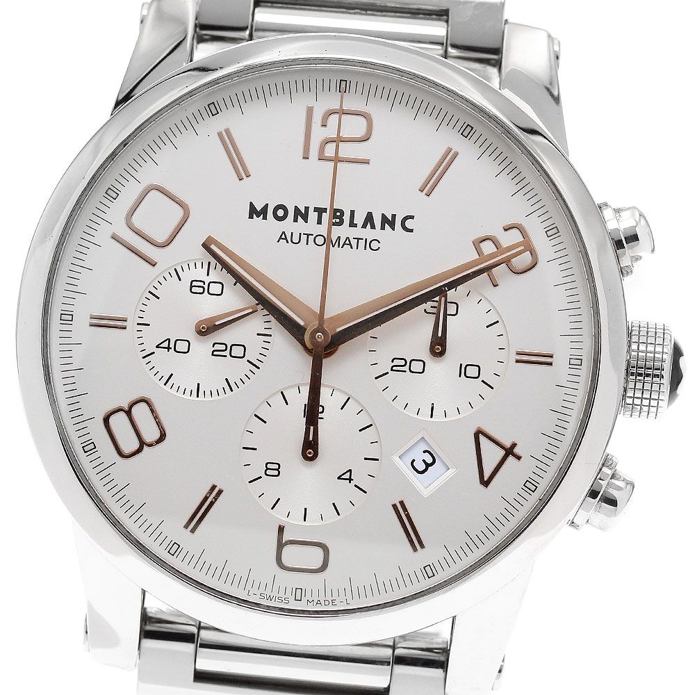モンブラン MONTBLANC 7141 タイムウォーカー クロノグラフ デイト 自動巻き メンズ _914305