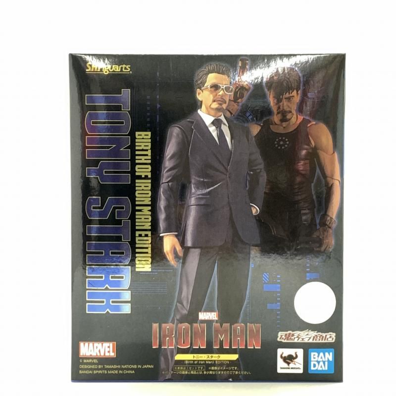 中古】開封) アイアンマン S.H.Figuarts トニー・スターク Birth
