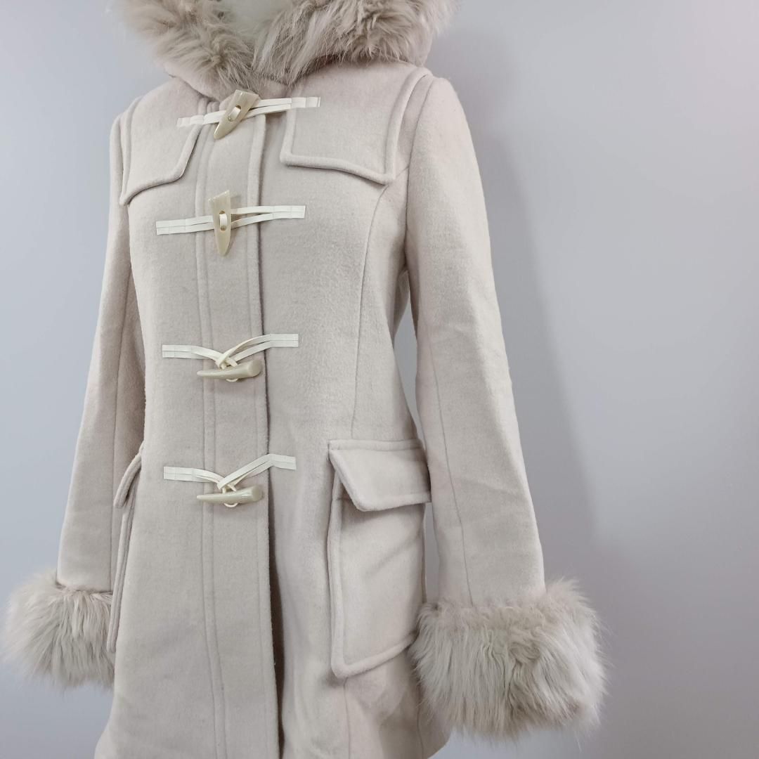 snidel スナイデル ダッフルコート ウール 0 ファー おしゃれ - メルカリ