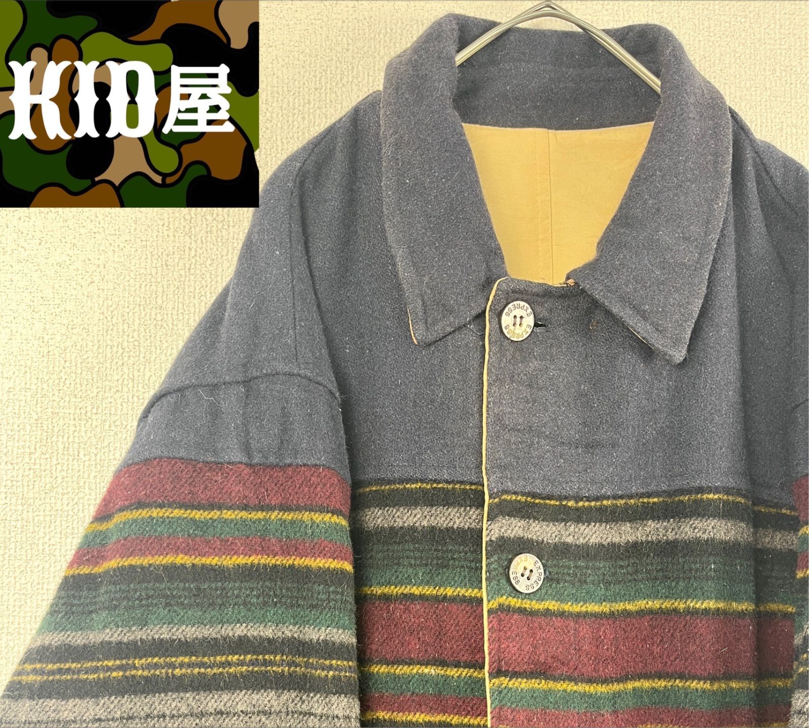 90`s vintage リバーシブルジャケットEXPRESS - メルカリ