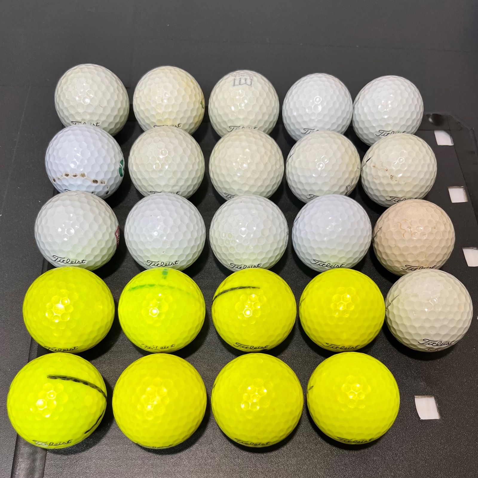 ロストボール タイトリストTitleist ProV1x A.B.Cランク24球　送料無料