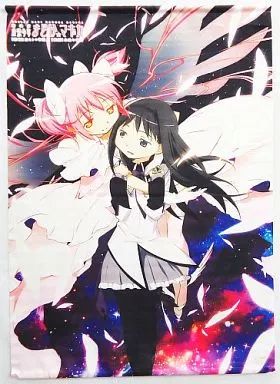 中古】タペストリー アルティメットまどか＆暁美ほむら 描き