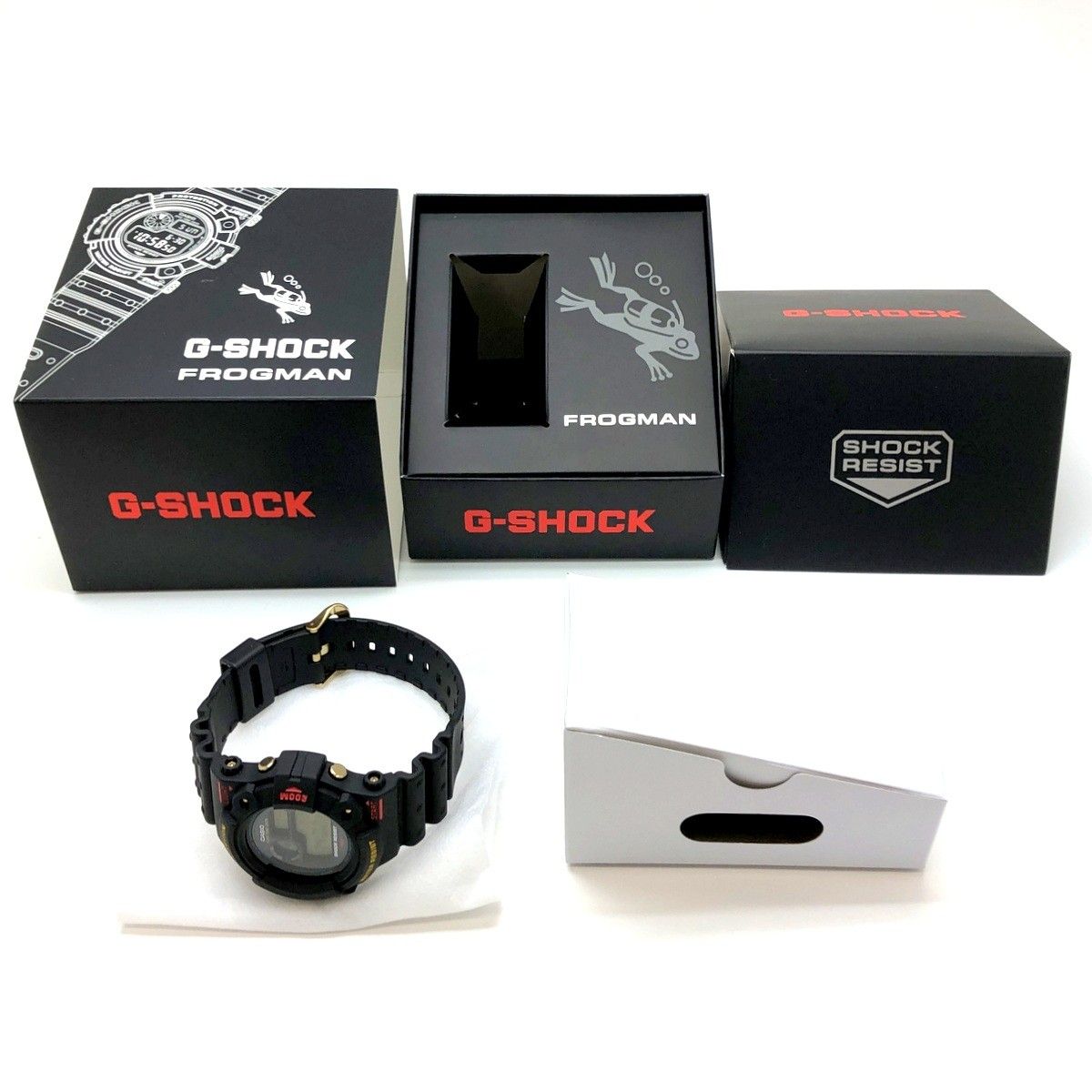 G-SHOCK 初代FROGMAN DW-6300 公式レストア品 DW-6300-1 初代フロッグマン カシオ公式レストア品 国内モデル