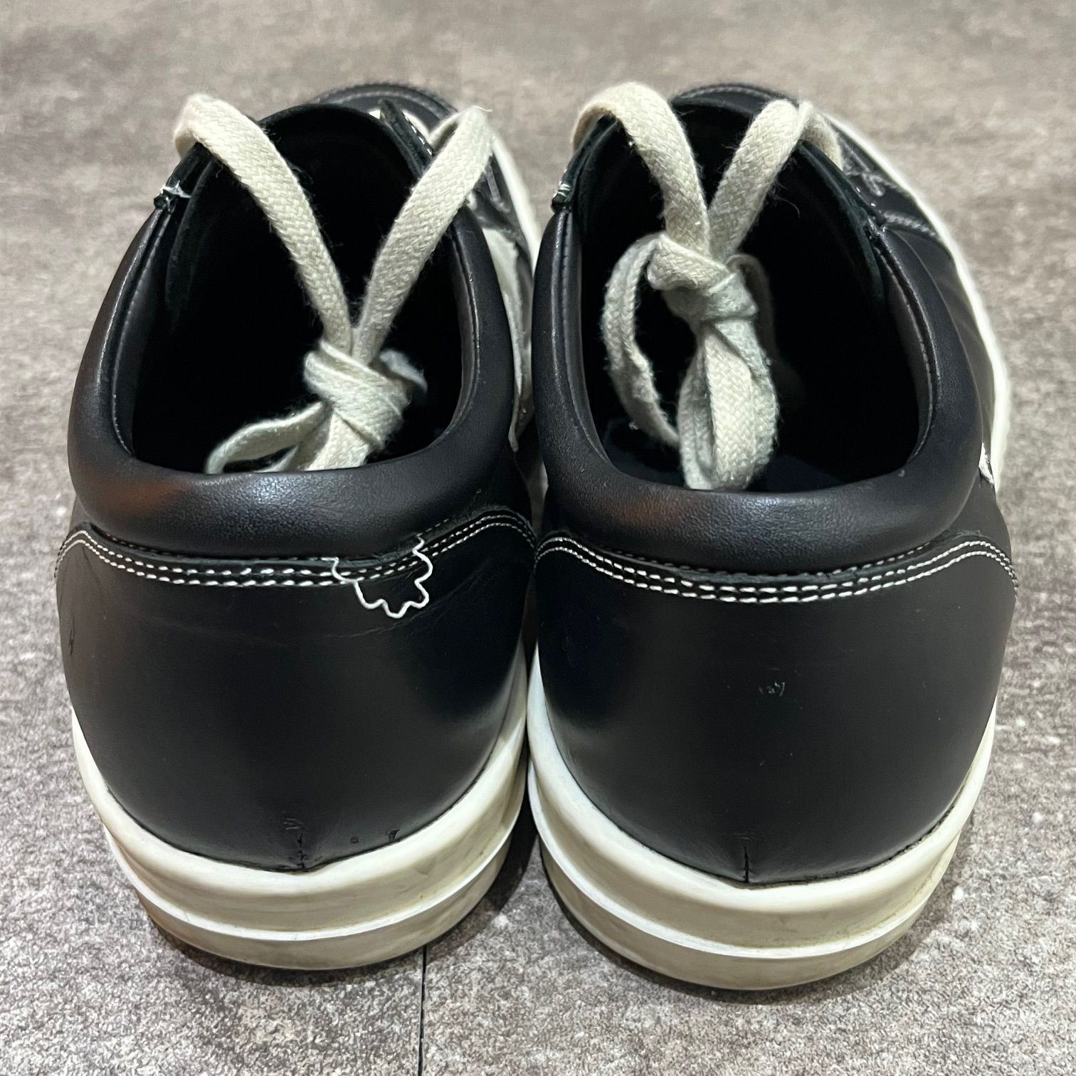 Rick Owens VINTAGE SNEAKS ヴィンテージ レザー スニーカー 02B2897 リックオウエンス 41  59334A2|mercariメルカリ官方指定廠商|Bibian比比昂代買代購