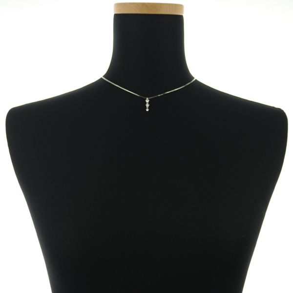 TASAKI リング&ネックレス　K18WG タサキ TASAKI K18WG ホワイトゴールド ネックレス ブラック