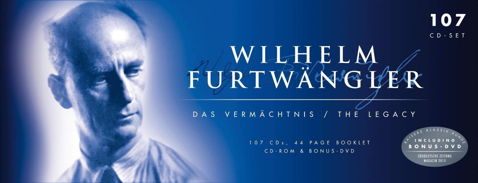CD Wilhelm Furtwangler the Legacy |MEMBRAN | |K0802-250305NS-7913 |885150331101