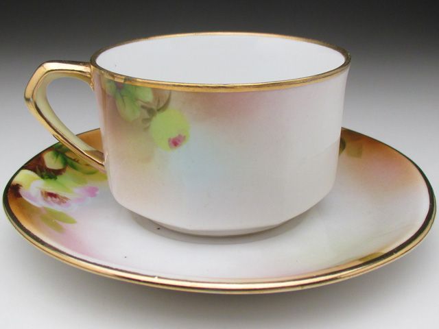 オールドノリタケ 薔薇絵 カップ＆ソーサー (b) - メルカリ
