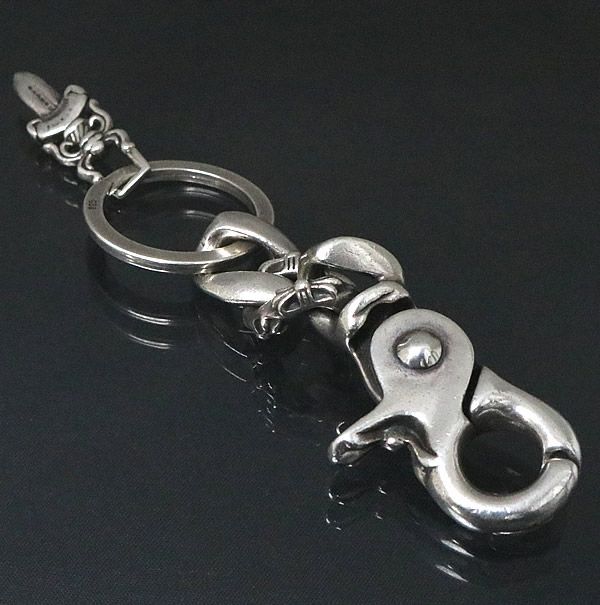 銀座店 クロムハーツ ファンシーチェーン クリップキーチェーン 85799