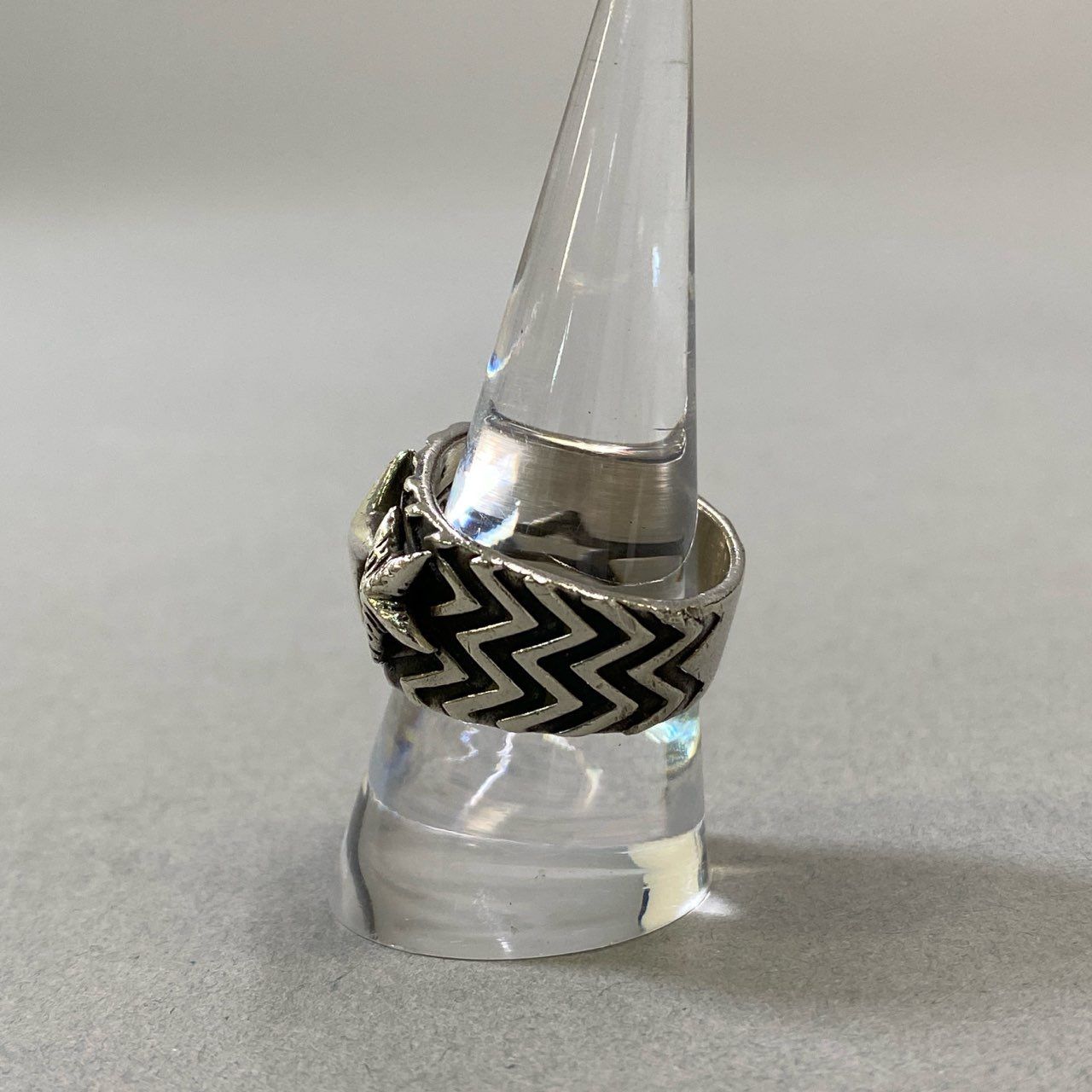 コディ・サンダーソン　ウェーブ Cody Sanderson WAVE GEAR THREE STAR RING : CHARCOAL*GREEN