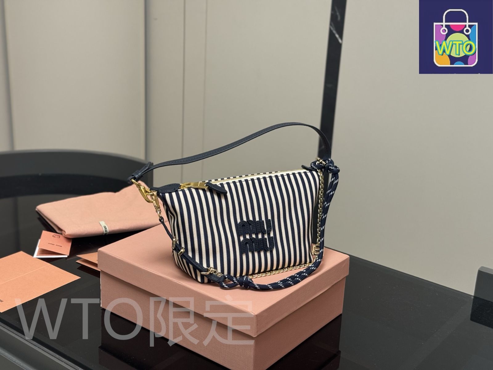今日特価】Miu Miu ミュウミュウ キャンバス ランチボックス