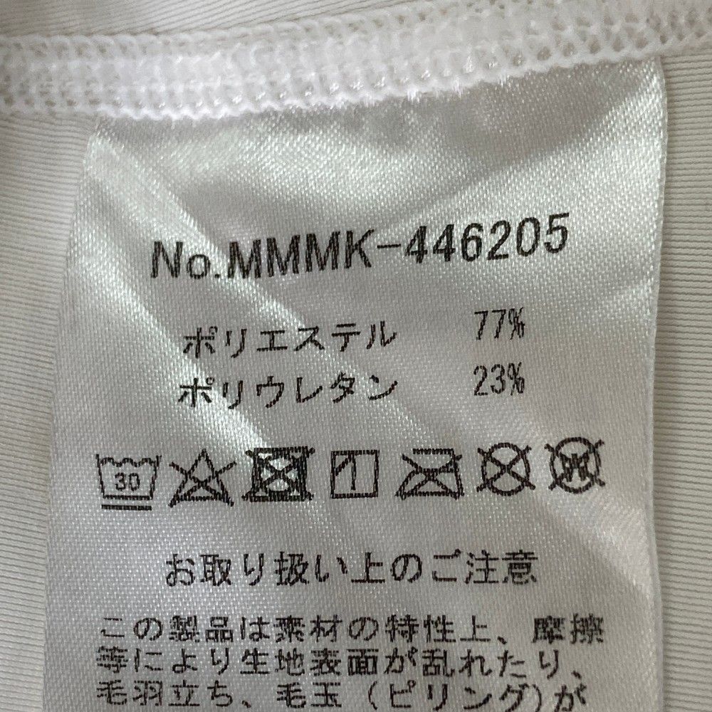 サイズ：2 MUTA MARINE ムータマリン  モックネックノースリーブシャツ  ホワイト系 [240101410415] ゴルフウェア レディース ストスト MUTA MARINE ムータマリン モックネックノースリーブシャツ