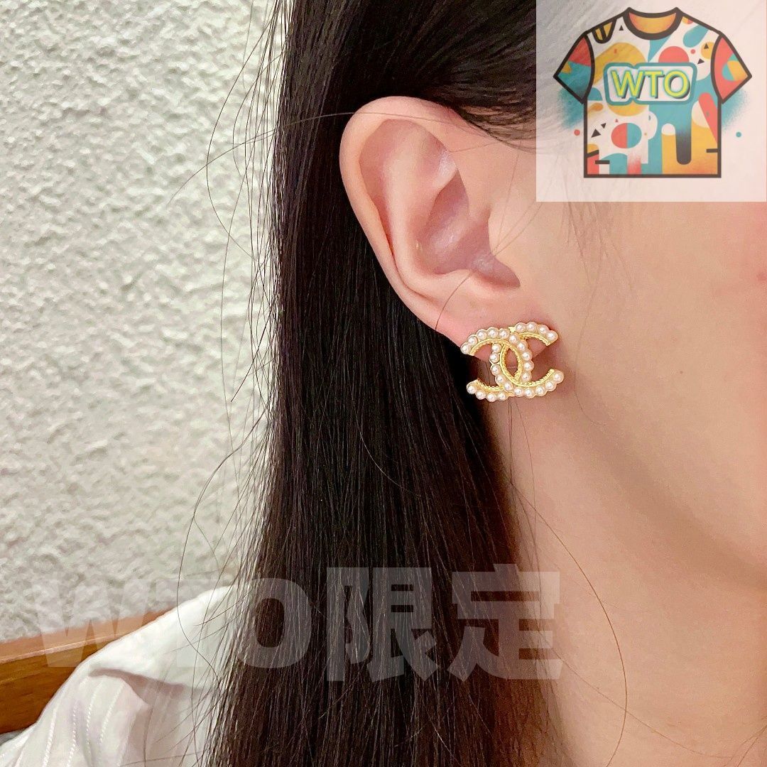 CHANELヴィンテージピアス 今日WTO】CHANEL ヴィンテージ ピアス エレガントデザイン-NT10