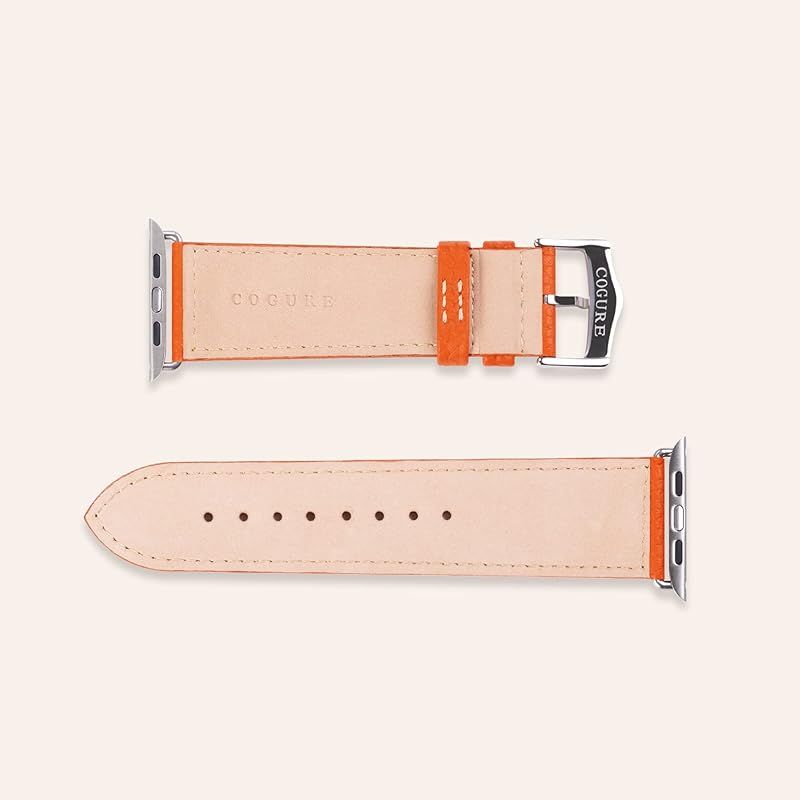 COGURE コグレ Apple Watch バンド 本革 コンパチブル アップルウォッチバンド 交換ベルト レディース 男女兼用 Series 10 9 8 7 SE 6 5 4 3 2 1 全機種対応 ギフトボックス COP01 42mm S 1 CHRISTIANNAURATH_COM_BR