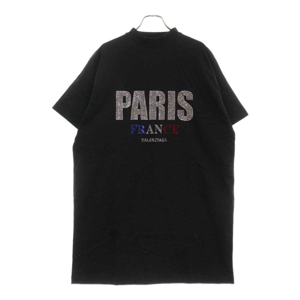 BALENCIAGA (バレンシアガ) Paris Strassラインストーンオーバーサイズ 
