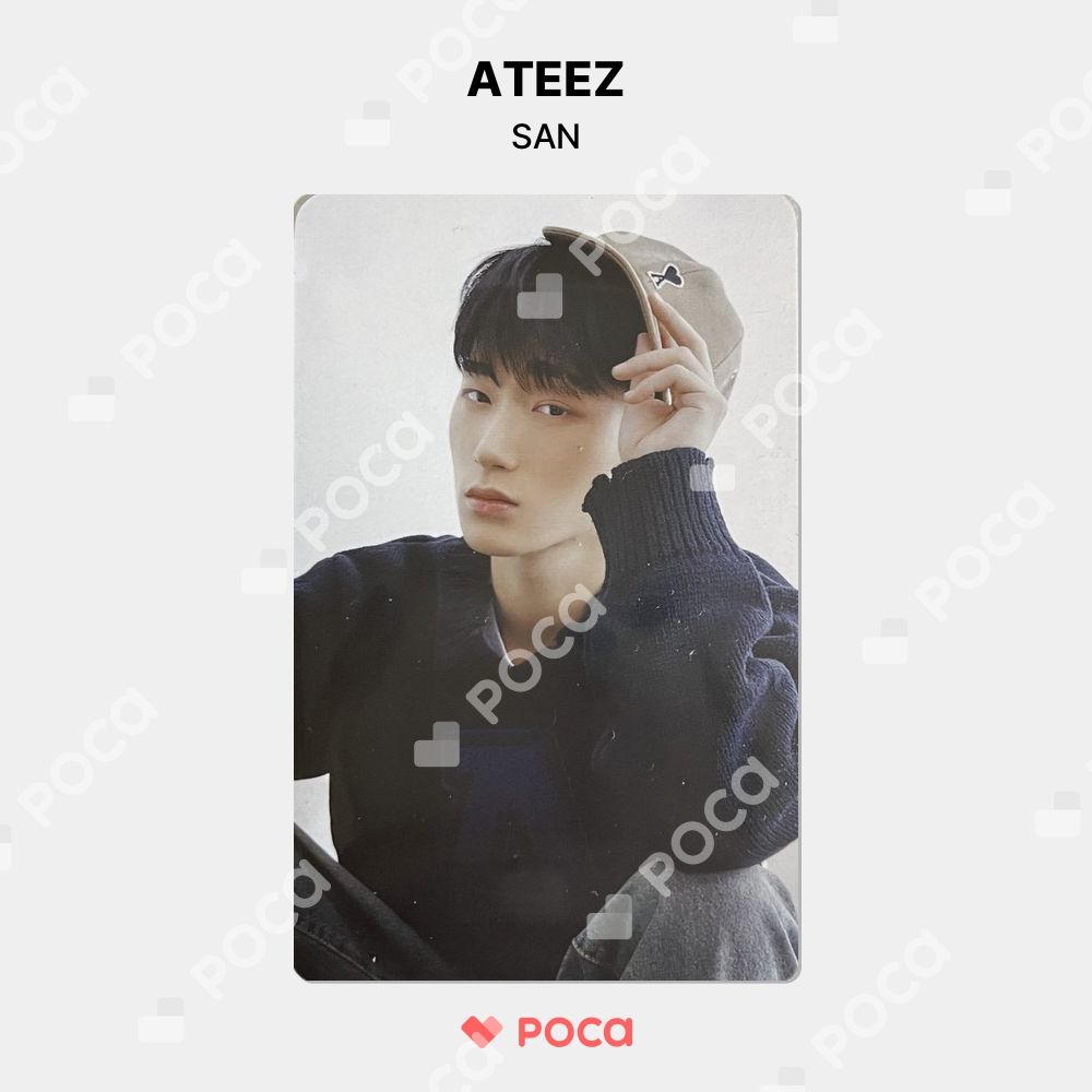 ATEEZ everline ATINYROOM トレカコンプセット サン ATEEZ サン トレカ ATEEZ X EVERLINE POP-UP STORE ATINY