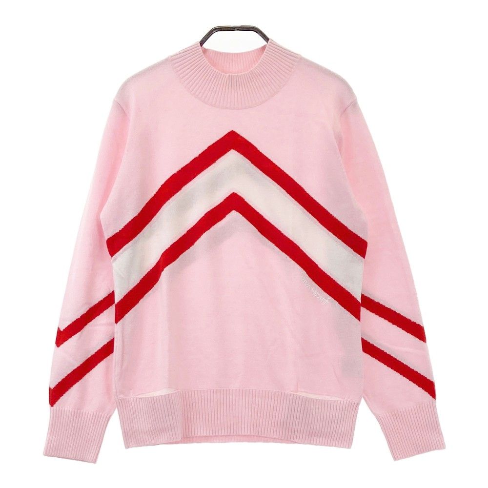 サイズ：42 VIVA HEART ビバハート ハイネック ニットセーター ピンク