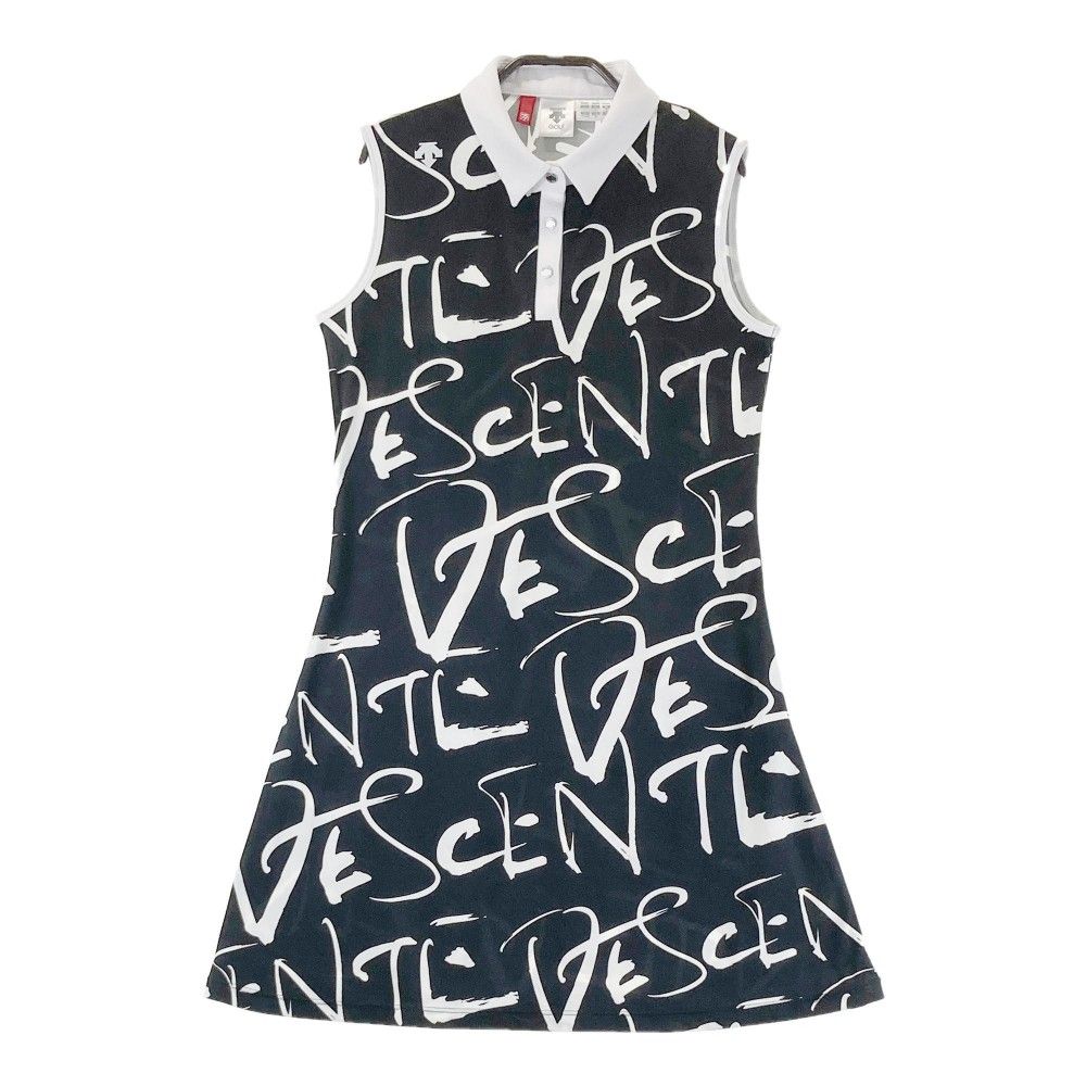 デサントワンピL サイズ：L DESCENTE GOLF デサントゴルフ ノースリーブワンピース 総柄